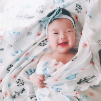 妈唯乐 Marvelous Kids muslin竹纤维纱布柔软宝宝包巾包被婴幼儿浴巾