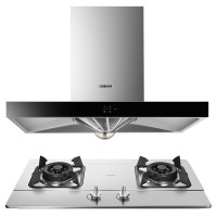 老板(ROBAM)烟灶套餐 油烟机燃气灶 67A1+32G5 欧式 触控式 抽油烟机 吸油烟机灶具套装 19立方免拆洗