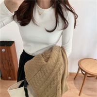 2020新款加厚德绒自发热打底衫女秋冬保暖T恤内搭磨毛长袖上衣潮