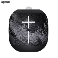 罗技(Logitech)UE WONDERBOOM 无线蓝牙音箱 便携户外低音炮防水 混凝土黑