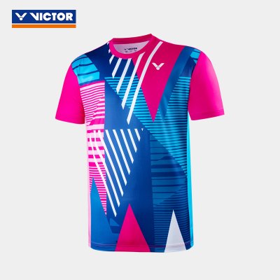 VICTOR/威克多 羽毛球服短袖签约球员大赛服T-20001TD/T-21001TD