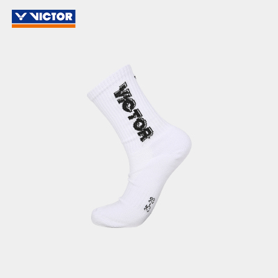 VICTOR/威克多 羽毛球袜男女同款高筒袜运动袜专业羽球袜SK165