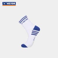 VICTOR/威克多 羽毛球袜男女同款中筒袜抗菌袜专业羽球袜SK166