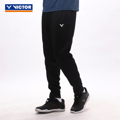 VICTOR/威克多 羽毛球服针织束口长裤训练系列P-25801