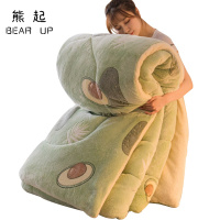 熊起家纺2021牛奶羊羔绒被子冬被加厚保暖棉被芯单人宿舍学生秋冬双人冬天被褥