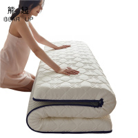 熊起家纺2021乳胶床垫学生宿舍单人厚软垫家用海绵榻榻米垫子双人床褥子可折叠
