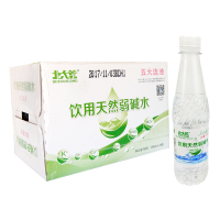 北大荒 天然苏打水 350ml*24瓶 五大连池火山矿泉水 无汽苏打水