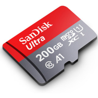 闪迪至尊高速microSD存储卡200g手机内存卡TF卡 ns卡switch闪存卡