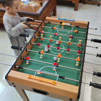 儿童桌上足球机家用双人式桌面闪电客足球对战台踢足球桌游亲子互动玩具