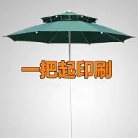 超大雨伞户外遮阳伞篷摆摊伞太阳伞庭院伞闪电客沙滩伞双顶伞广告伞定制