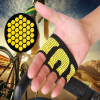 健身手套男女运动器械训练单杠空中瑜伽四指护掌引体向上透气