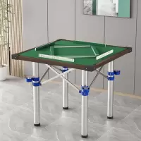 闪电客家用折叠麻将桌多功能简易宿舍桌子两用型手搓棋牌桌手动麻雀台桌