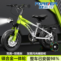 永久儿童自行车男孩2-3-6-8-12岁女款小孩脚踏车女童宝宝单车