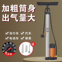 凤凰(PHOENIX)打气筒自行车家用通用公路车新型高压汽车篮球气管充气泵带充气筒