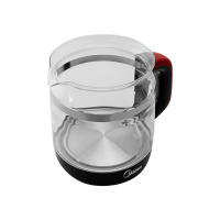 原厂美的电热水壶/养生壶配件MK-GE1703/WGE1703C玻璃壶身总成带盖一套