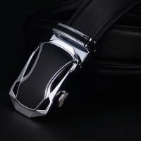 红品 皮带男韩版新款男士休闲自动扣真皮腰带青年男式裤带 礼盒装