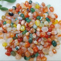 南京雨花石原石天然鹅卵石多肉铺面花盆栽装饰鱼缸五彩色小石头子