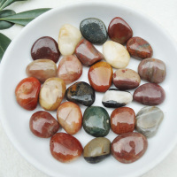 南京特产 天然雨花石 五彩石 精品玛瑙石 鱼缸花盆铺地装修阳台