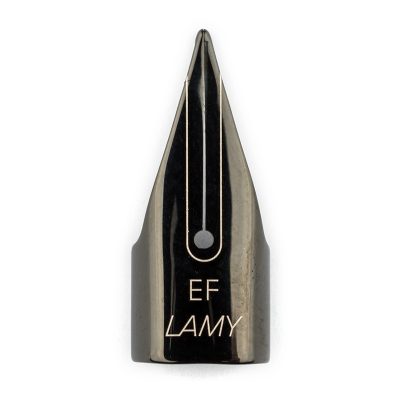 凌美(LAMY)Z52笔尖 LX系列钢笔通用钢笔笔尖 笔尖EF黑色(0.4~0.5mm)