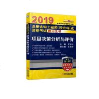 2019项目决策分析与评价/注册咨询工程师(投资)职业资格考试教习全书