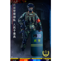 FLAGSET官方旗舰店1/6兵人模型 中国军魂w装J察人民卫士73028预售
