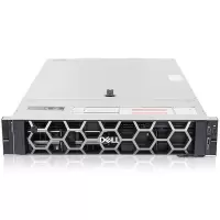戴尔(DELL)2U机架式服务器主机 R740 1颗铜牌3204 495W*1 16G内存丨2*4T硬盘 硬盘丨H330阵列卡