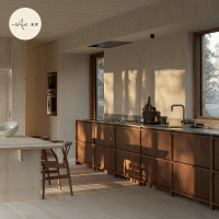 溪岸橱柜定制厨房整体现代简约开放式厨房厨柜定做全屋定制设计
