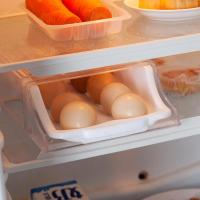 开馨宝 抽屉式鸡蛋收纳架 双格鸡蛋保鲜收纳盒