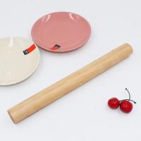 家英 实木擀面杖 饺子皮擀面棒 烘焙工具擀面杖 木质擀面棍 压面棍 和面棒 实木压面棍 饺子皮滚轴披萨(M3420)