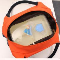 简约便当包牛津帆布手提小包饭盒保温袋女士手拎布包便携收纳包