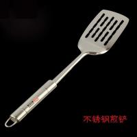 厨具汤勺不锈钢厨房用品铲子勺子家用炒菜大号锅铲漏勺-不锈钢煎铲
