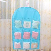 双面透明收纳挂袋内衣内裤袜子文胸收纳袋衣柜衣橱后悬挂式收纳袋