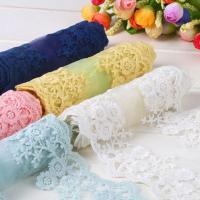 蕾丝边辅料宽蕾丝带花边布艺材料衣服diy蕾丝布料-宝蓝1米价