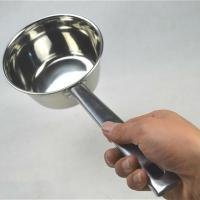 水勺子不锈钢水舀加厚长柄水瓢商用水壳汤勺豆浆勺子厨房用具-14#