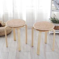 四季坐垫小圆凳子垫套罩欧式圆形坐垫单人圆凳子圆椅垫