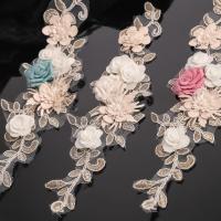 刺绣布贴蕾丝水钻装饰衣服贴花DIY玫瑰花朵毛衣破洞补丁贴-昙花A系-7