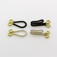 貂毛大衣对钩暗钩纯铜貂皮貂绒妮大衣暗钩大号领钩DIY手缝扣对钩-黑色2对