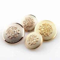 纽扣亮金色DIY扣子大衣夹克外套西装金属英伦钮扣哑金色扣子-25mm哑金色5颗