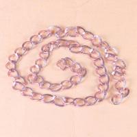 金属链接条服装店壁挂衣裤架连体不锈钢链条吊环连接条-玫瑰金铝合金链条1个