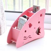 桌面多功能收纳盒创意客厅茶几遥控器收纳盒整理架手机收纳座