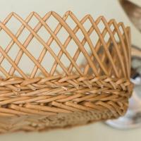 柳编草编藤编柳编竹编水果盘水果篮菜篮蔬菜盘收纳筐瓜果盘干果盘