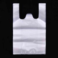 大号超市购物袋3丝32x50透明外卖打包袋提手袋马夹袋塑料袋