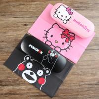 卡通眼镜盒近视眼镜储存盒男女款复古小清新学生便携收纳眼镜盒