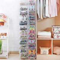 家用塑料鞋盒加厚鞋子收纳盒防水透明鞋盒男女款通用防尘鞋盒