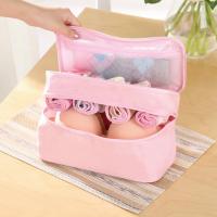 文胸收纳包户外旅行双层防水分类整理袋内衣裤衣服收纳袋行李袋