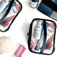 化妆品收纳包大容量便携透明防水简约化妆包女旅行洗漱包方包