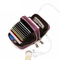 多功能零钱包男女式卡包收纳包小巧便携硬币包牛皮小卡夹