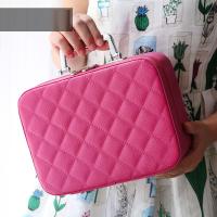 手提化妆包简约迷你小号化妆箱多功能收纳包大容量便携整理包