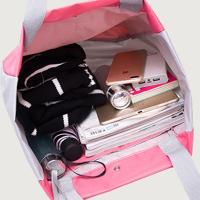 折叠超市购物袋袋便携单肩包手提袋买菜包逛街收纳袋防水牛津