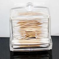 化妆棉收纳盒棉签盒透明多功能卸妆棉多功能水晶储物盒